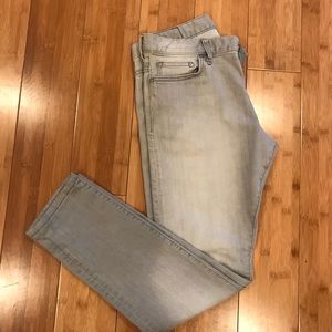 H&M men’s Grey Light Wash Skinny Jeans 32x32